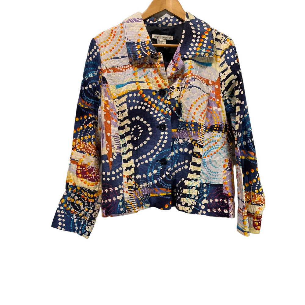 Requirements Jacket Wearable Art Retro size L